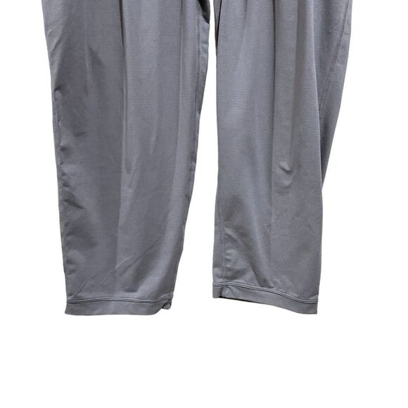 PrAna Ryley harem crop pants loungewear gray stripes size XL - Picture 6 of 13